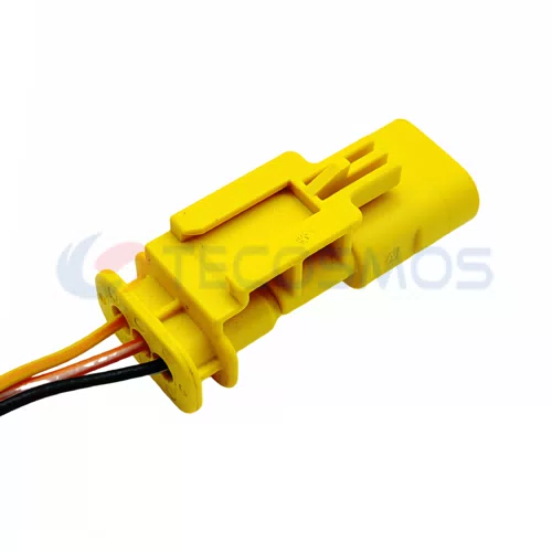Auto Parts Cable Harness Automotive Enclosure Wire Socket Connector for Ford Land Rover 3-pin Male 214468-1001 - image 2